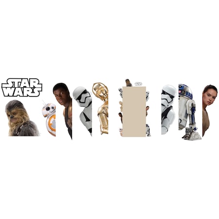 Eureka Star Wars Characters Go-Arounds, 9 Pieces 842491